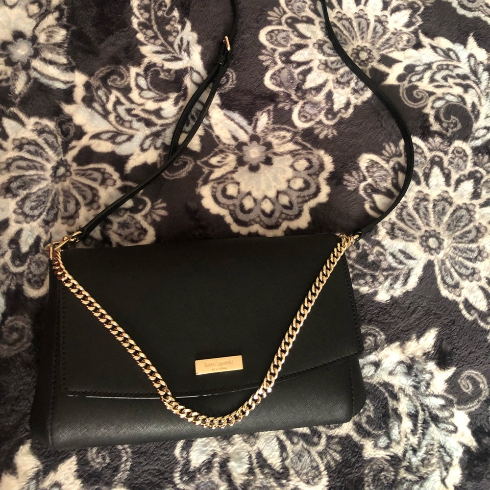 All Black Kate Spade Laurel Way Greer Crossbody